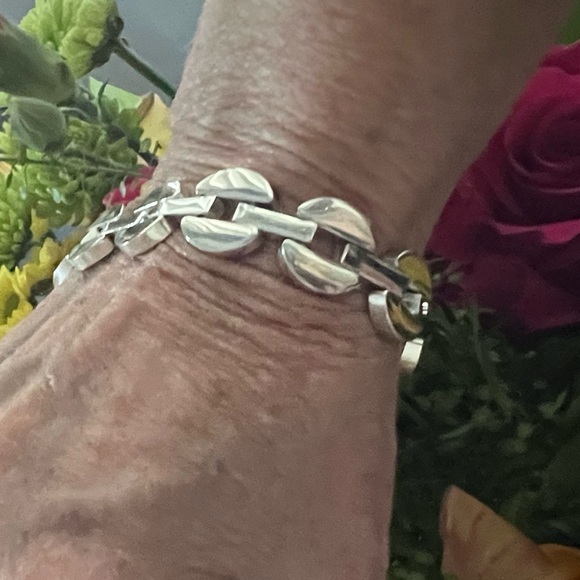 Bracelet Chunky Silver Chain Link NWT - Picture 4 of 8